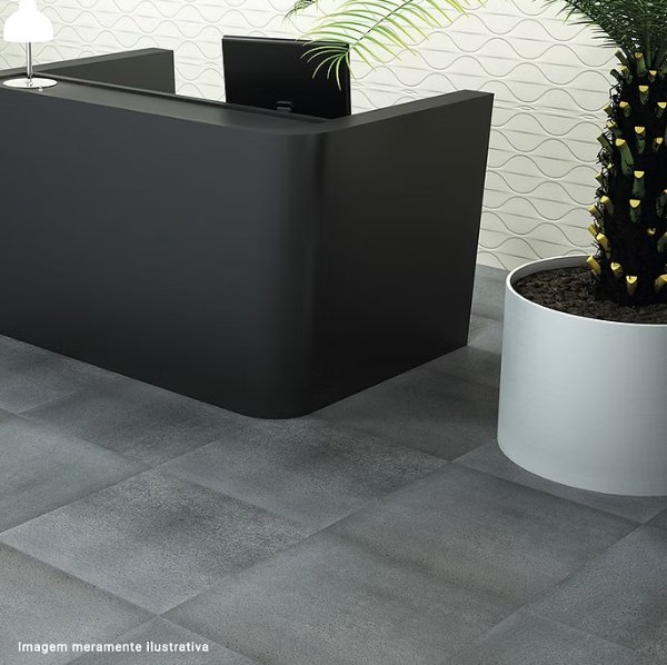 Ambiente com piso Casa Grassi Pietra 3mm